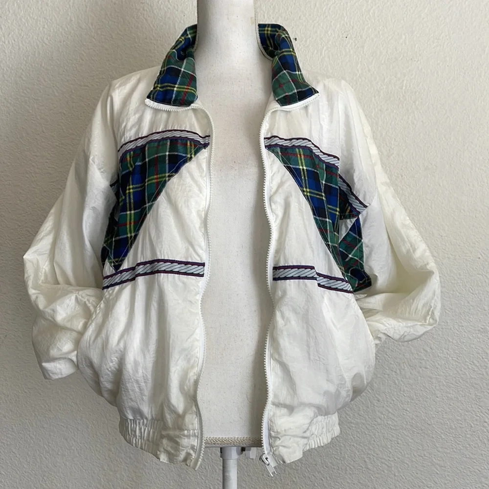 Vintage 90s Active Exposure Windbreaker Blouson - Picture 7 of 13